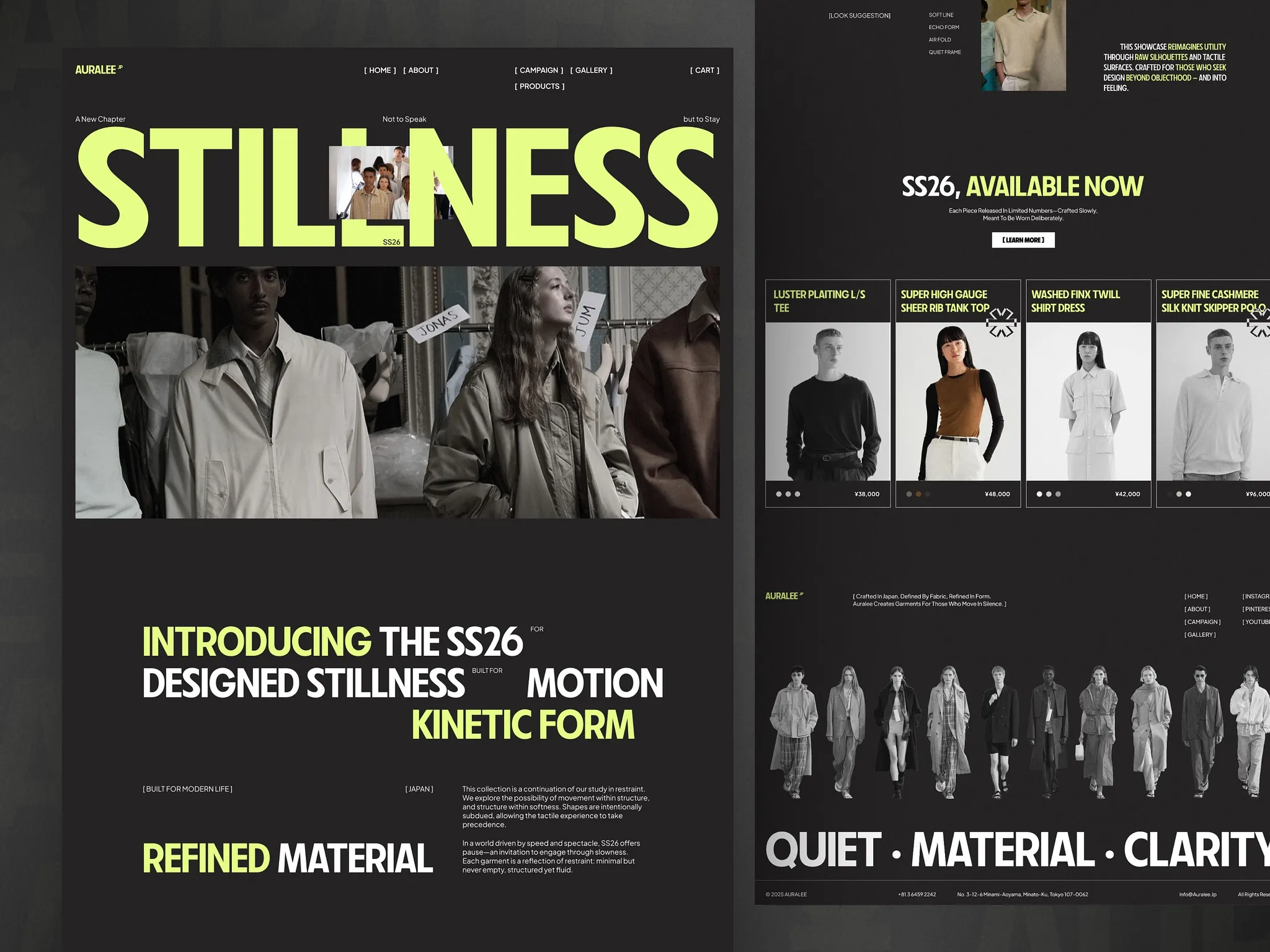 Fashion Brand Website